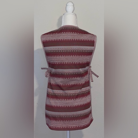 **RARE** Vintage 1970s rrrruss Russ Toys Bib Top Made in USA ILGWU Rose Taupe - Picture 4 of 7